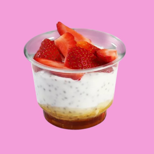 Chia Strawberry Yogurt