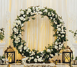 Metal Circles & Flowers